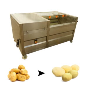 Brush Root Vegetable Washing Peeling Machine of High-quality