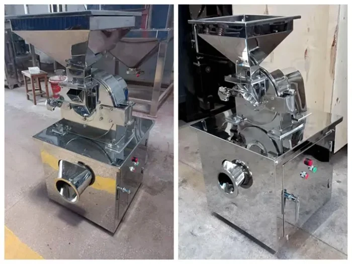 آلة طحن مسحوق الخضروات من الفولاذ المقاوم للصدأ