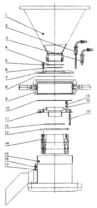 Composition de la structure