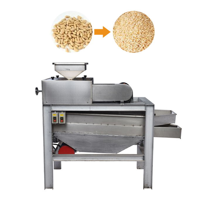 máquina de trituração de corte de amendoim
