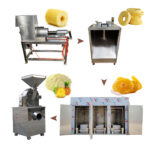 máquinas de processamento de abacaxi