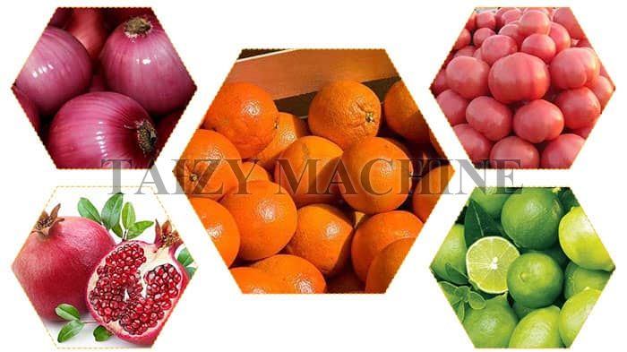 Application de niveleuse de fruits et légumes