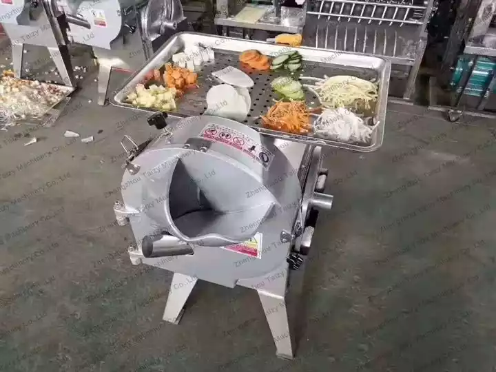 Efecto cortador de verduras