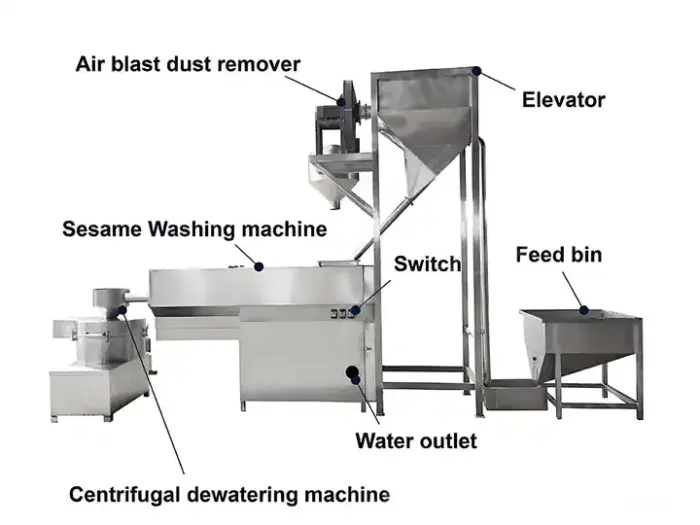 Sesame Washing Machine