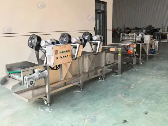 스페인 채소 세척 라인 수출