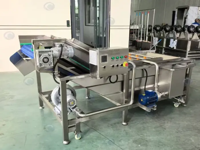 Custom Bubble Washing Machine for Bosnia and Herzegovina Client – Finished Display