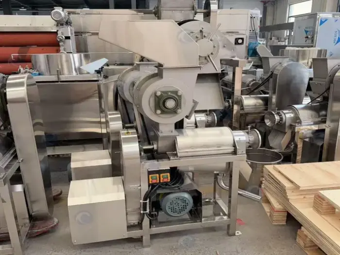 Pomegranate Juicing Machine Completed In Factory